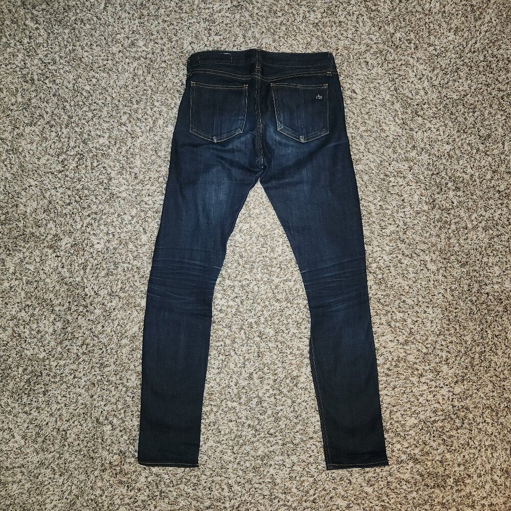 Rag & Bone Skinny Selvedge Raw Denim Jeans – Made in USA 👖✨26x31, EUC $279 MSRP - Picture 5 of 12